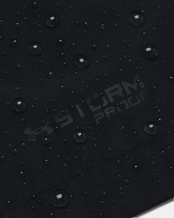 Men's UA Stormproof Cloudstrike 2.0 Jacket in Black image number 9